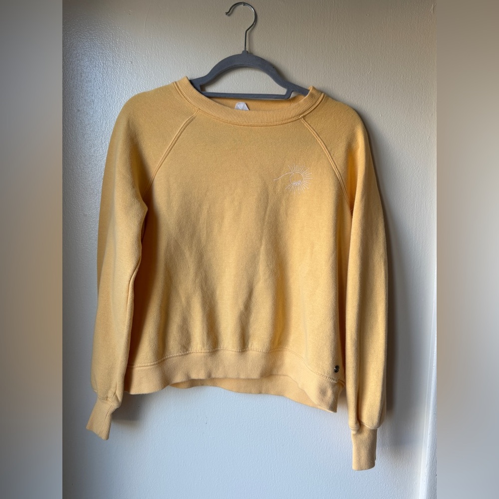Roxy Wave Sun Yellow/Orange Crewneck